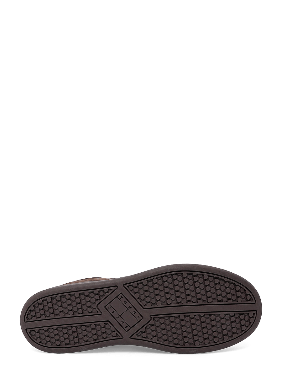 Tommy Hilfiger - ARCHIVE 98 NUBUCK COURT - low tops - deep brown - 4