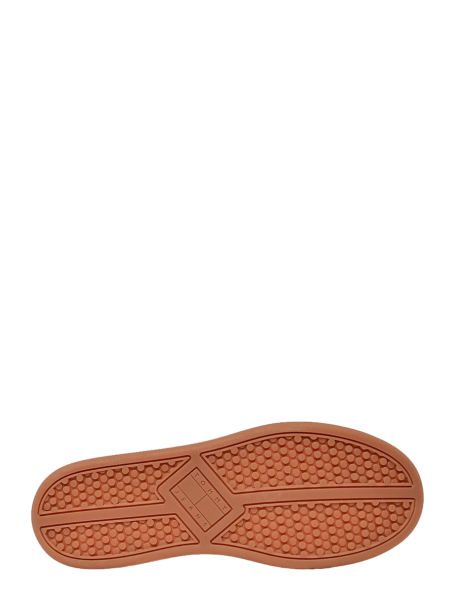 Tommy Hilfiger - ARCHIVE 98 LEATHER COURT - låga sneakers - ivory arizona red - 4