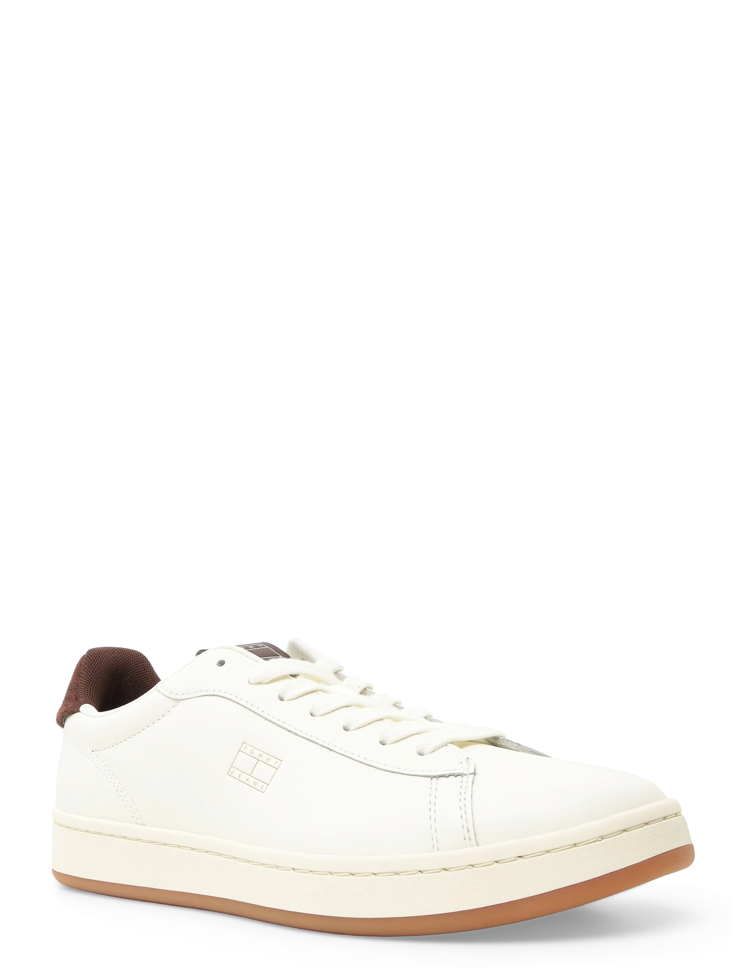 Tommy Hilfiger ARCHIVE 98 LEATHER COURT - Schuhe - IVORY COCOA / cream