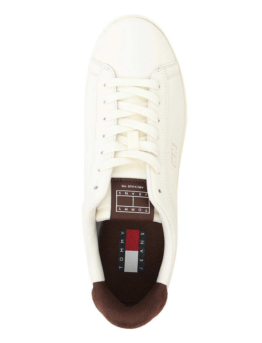 Tommy Hilfiger - ARCHIVE 98 LEATHER COURT - low-top sneaker - ivory cocoa - 3