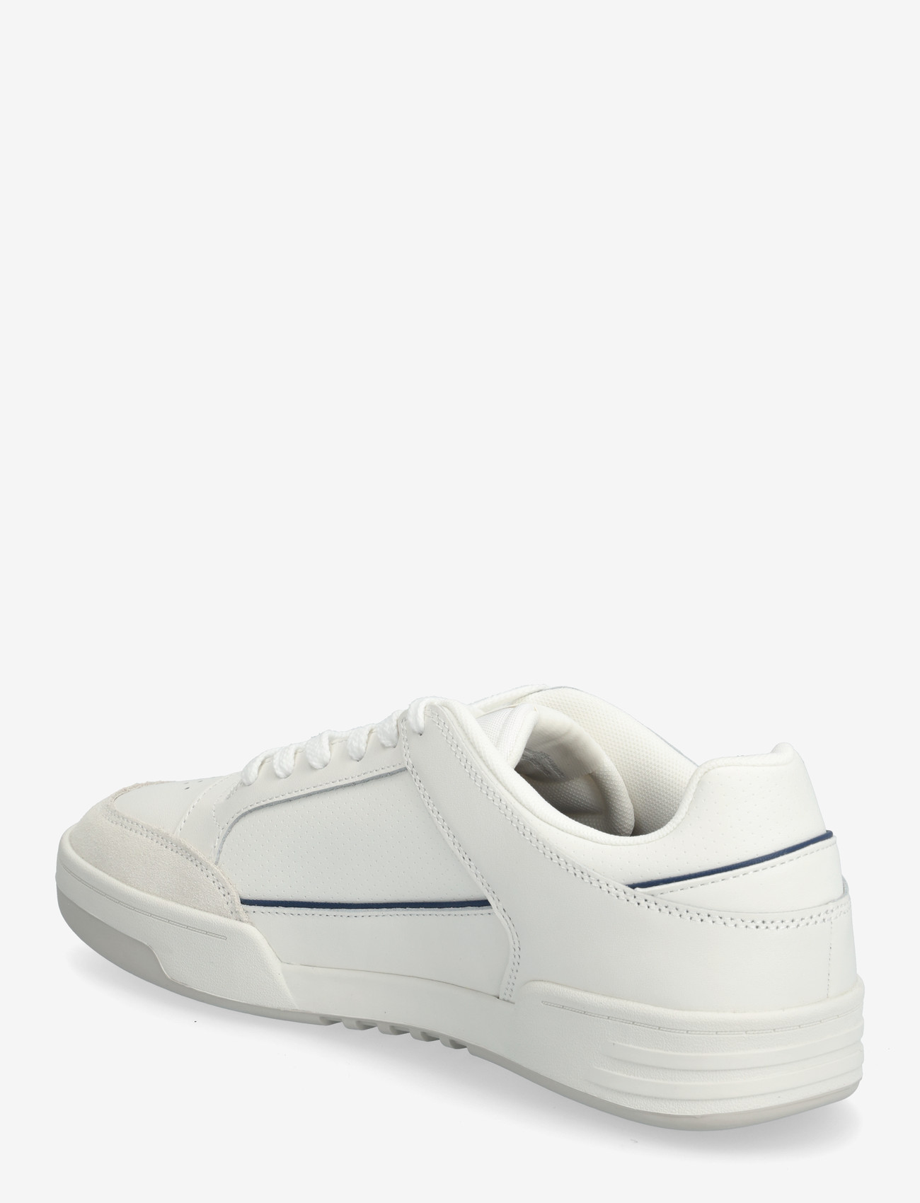 Tommy Hilfiger - TOMMY JEANS PINPERF LTH BASKET - sneakersy niskie - ecru - 1