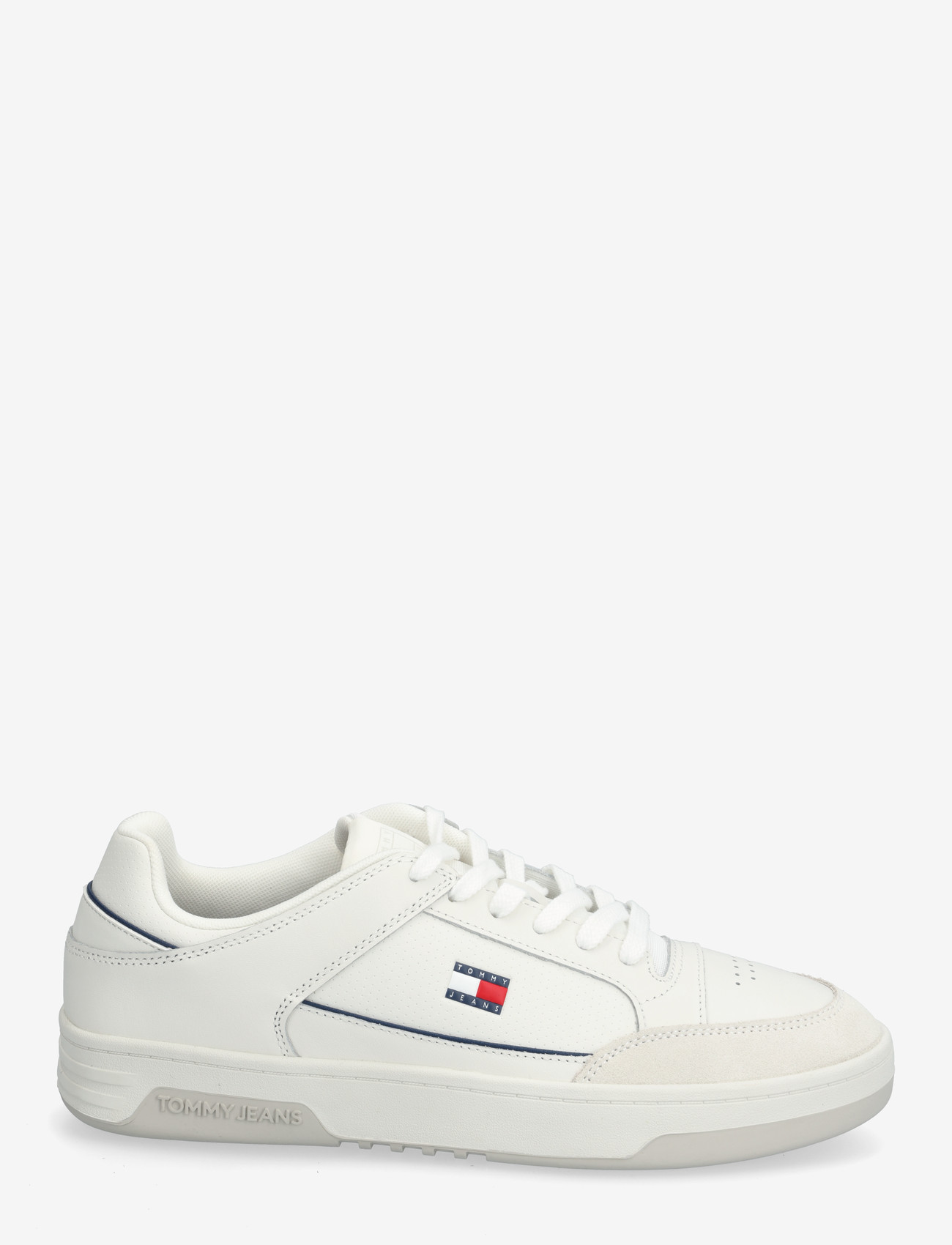 Tommy Hilfiger - TOMMY JEANS PINPERF LTH BASKET - sneakersy niskie - ecru - 2