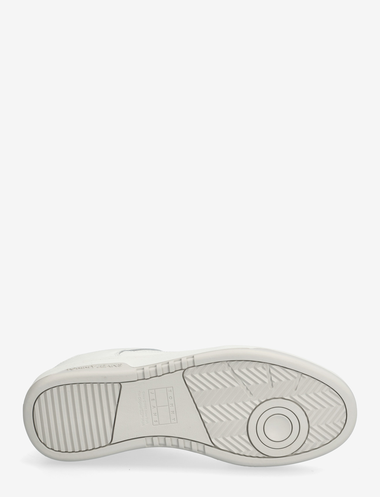 Tommy Hilfiger - TOMMY JEANS PINPERF LTH BASKET - sneakersy niskie - ecru - 4