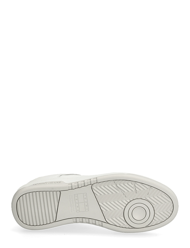 Tommy Hilfiger - TOMMY JEANS PINPERF LTH BASKET - sneakersy niskie - ecru - 4