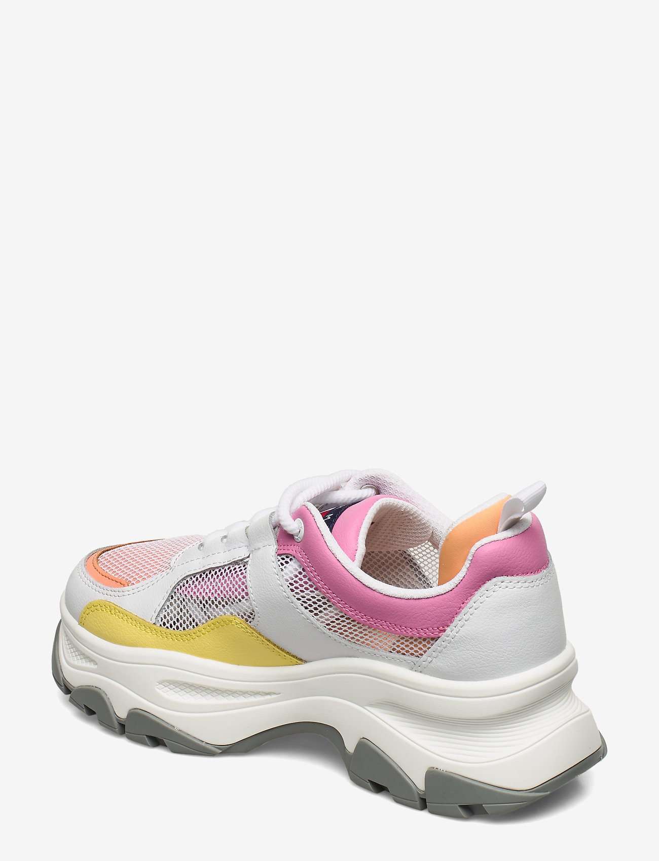Tommy Hilfiger - RECYCLED MESH FLATFORM SHOE - white - 2