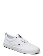 Tommy Hilfiger - WMN CLASSIC TOMMY JEANS SNEAKER - niedrige sneakers - white - 0