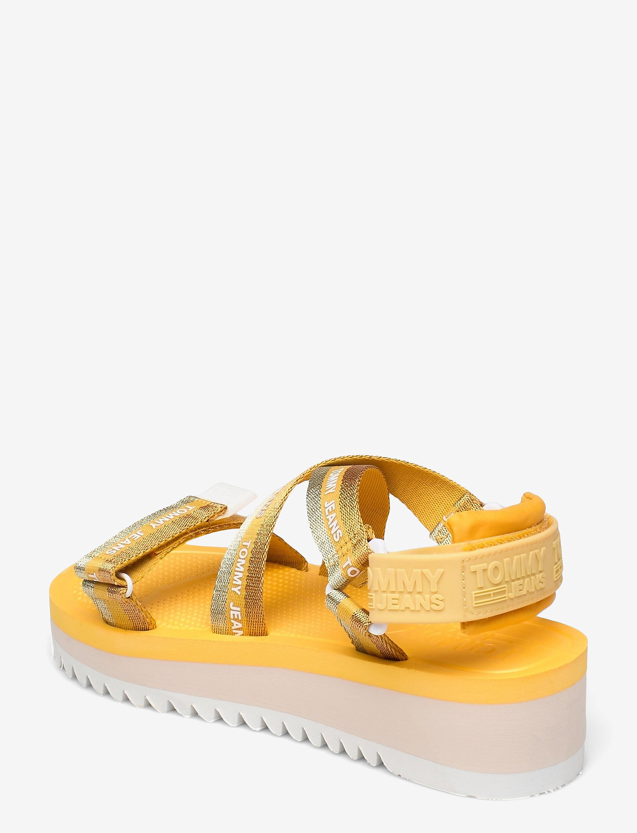 Tommy Hilfiger - LUREX WEBBING STRAPPY SANDAL - florida orange - 2