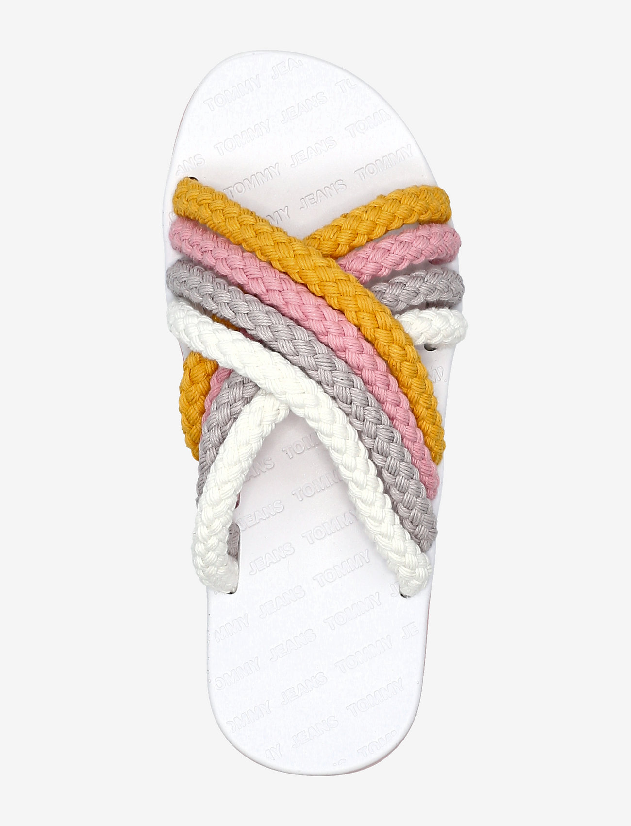 Tommy Hilfiger - CROSS STRAP MULE SANDAL - white - 3