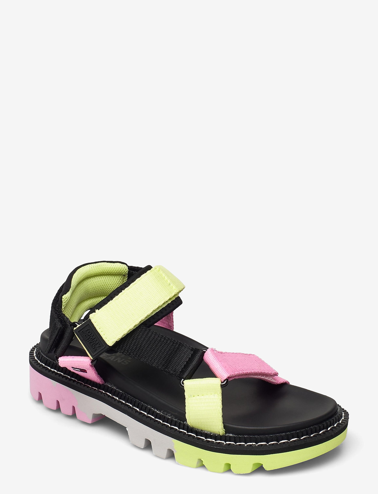 Tommy Hilfiger - COLOR POP TOMMY JEANS SANDAL - black - 0