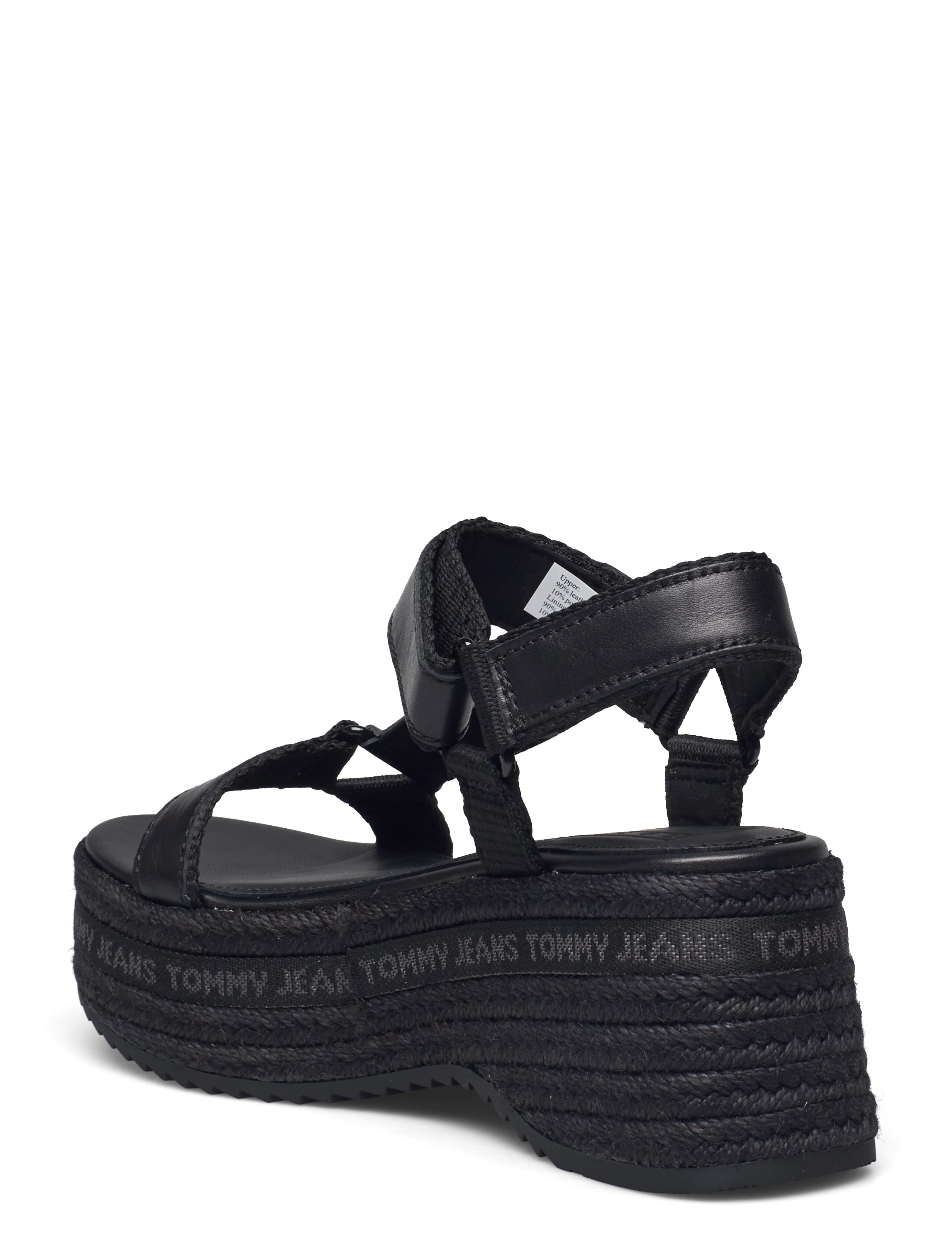 Tommy Hilfiger - TOMMY JEANS WEDGE SANDAL - black - 2