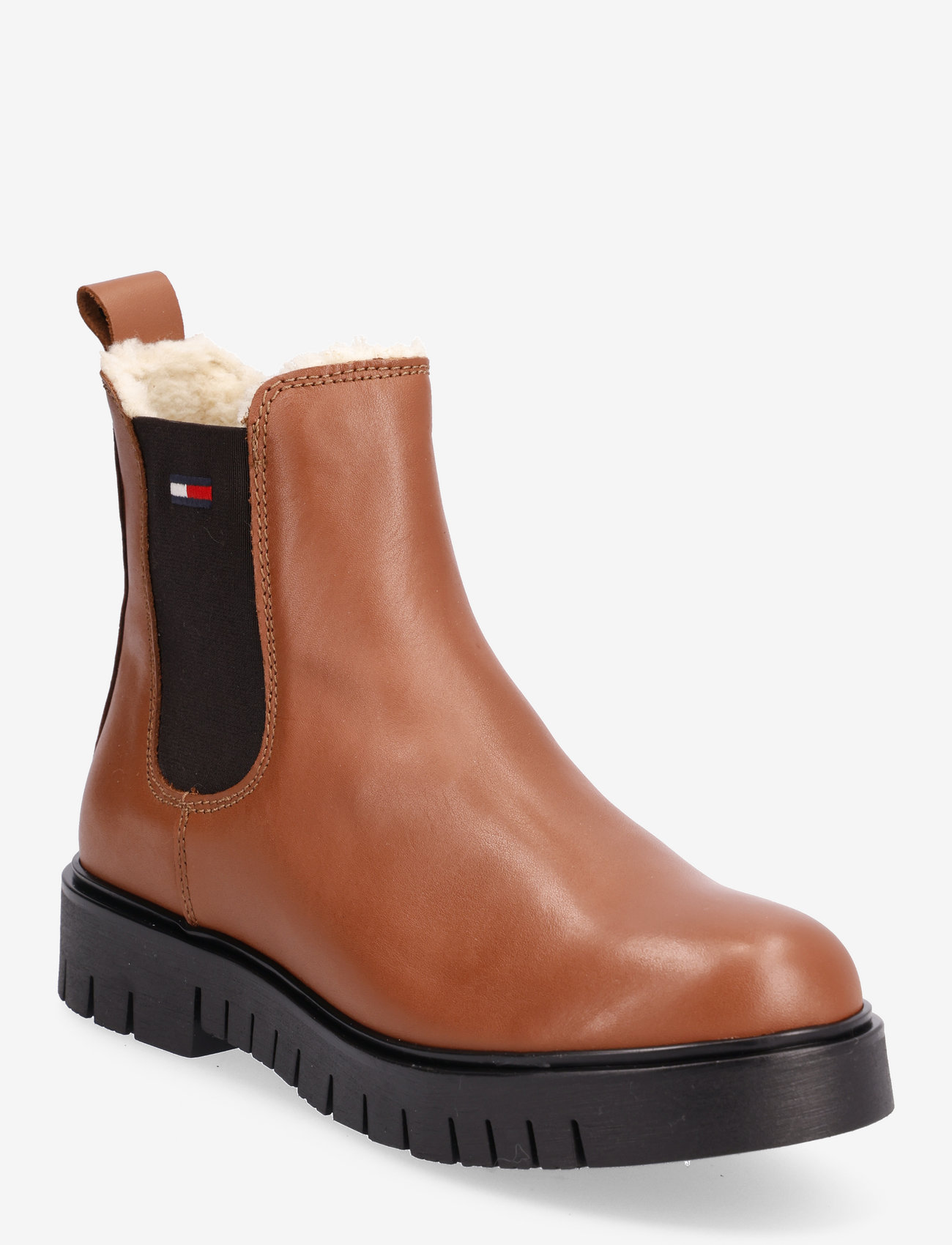 Tommy Hilfiger - WARMLINED CHELSEA BOOT - warm bronze - 0