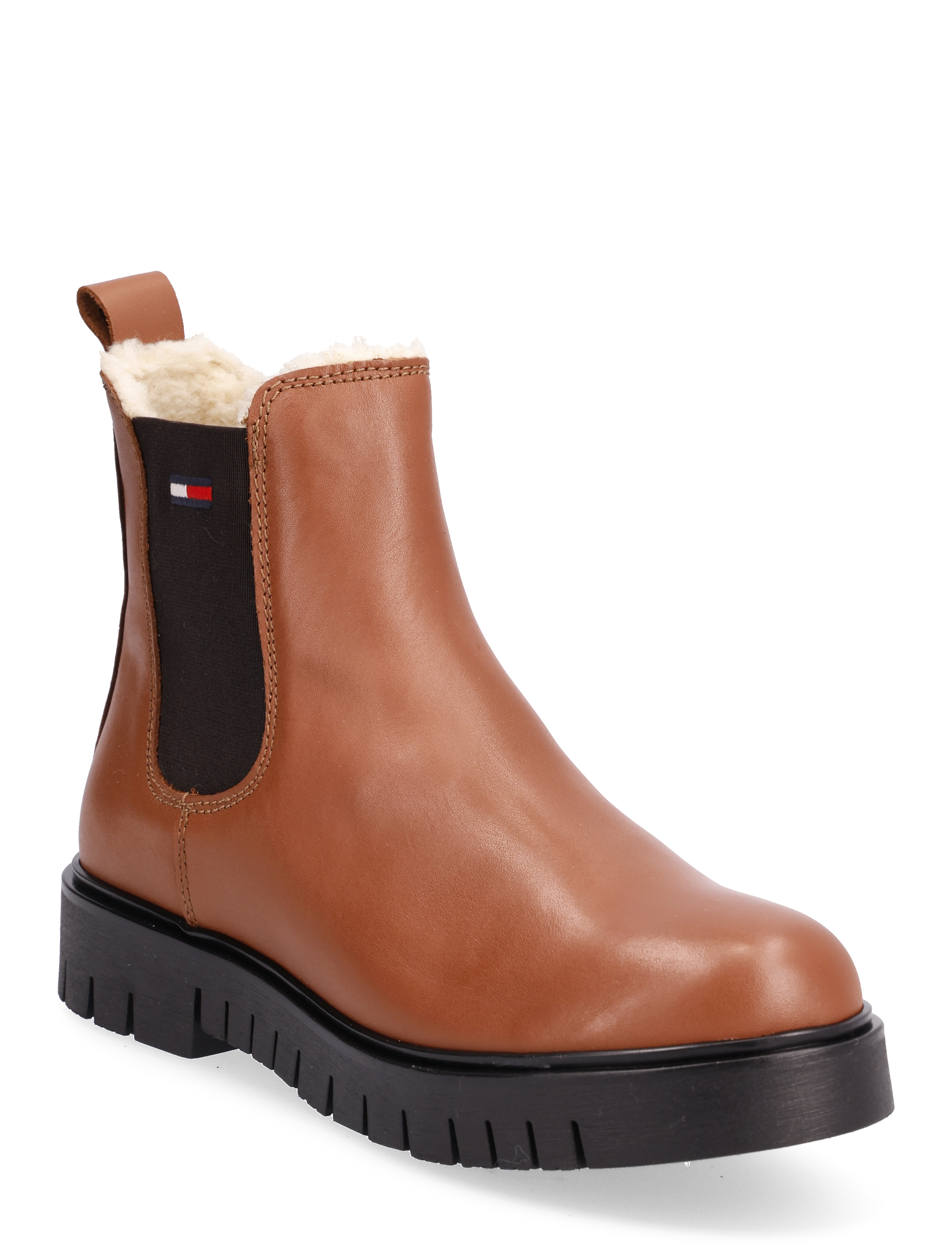 WARMLINED CHELSEA BOOT - WARM BRONZE
