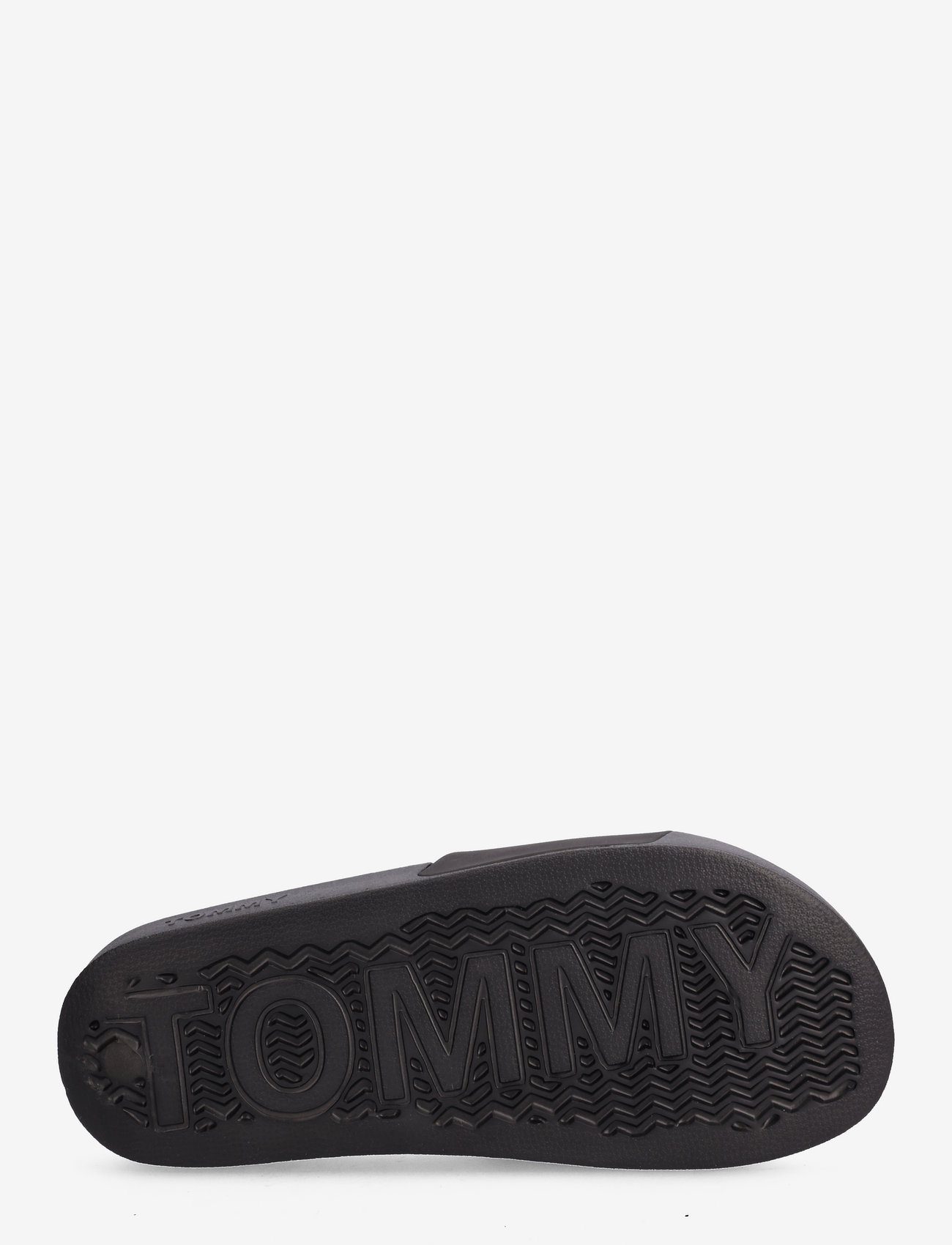Tommy Hilfiger - TOMMY JEANS FLAG POOL SLIDE - badtofflor - black - 4