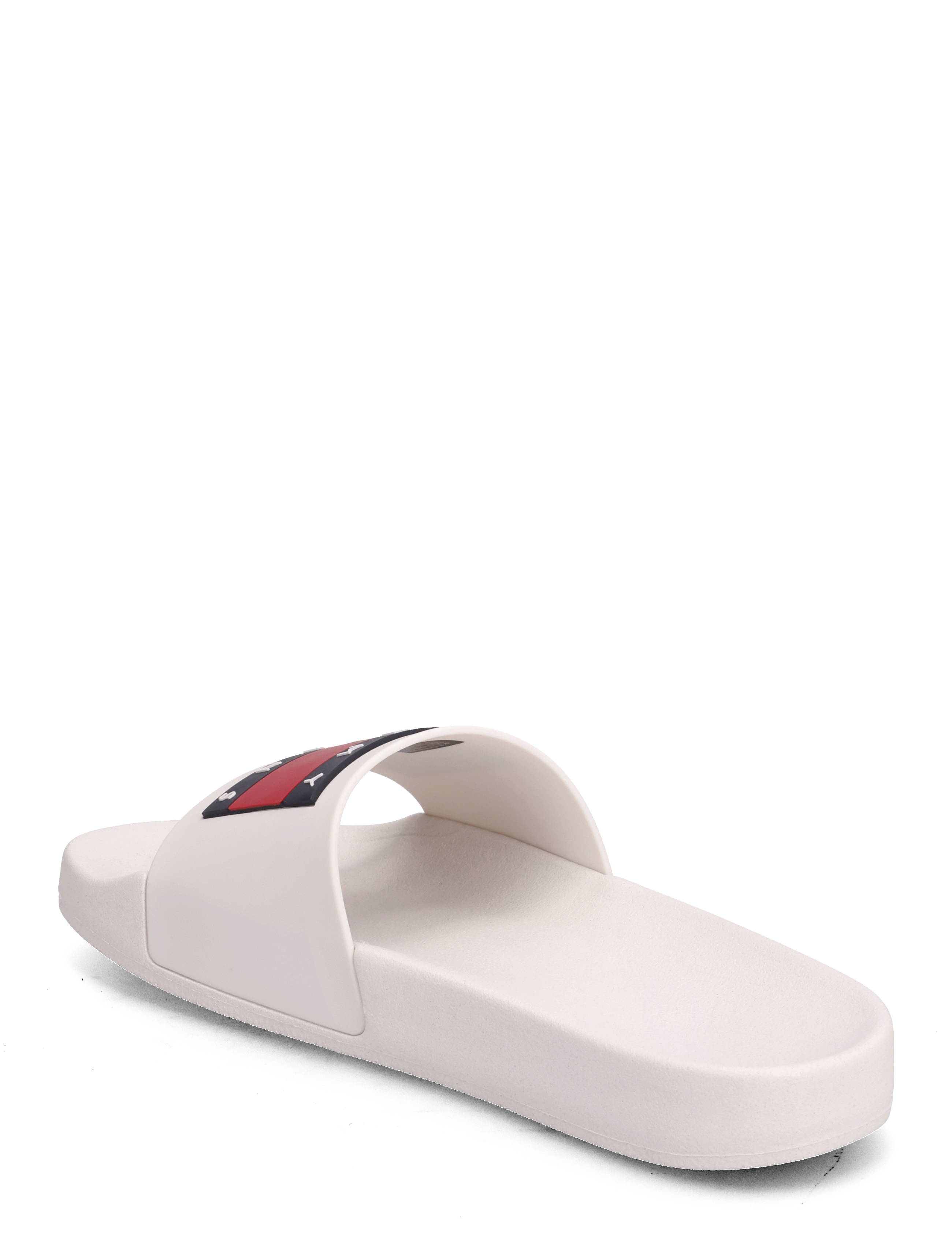 Tommy Hilfiger - TOMMY JEANS FLAG POOL SLIDE - ecru - 2