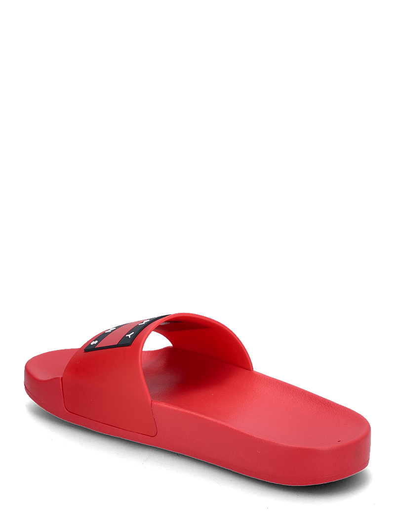 Tommy Hilfiger - TOMMY JEANS FLAG POOL SLIDE ESS - badesandaler - red hot - 2