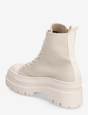 Tommy Hilfiger - TJW FOXING CANVAS BOOT - geschnürte stiefel - bleached stone - 2
