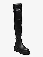 TJW OVER THE KNEE BOOTS - BLACK