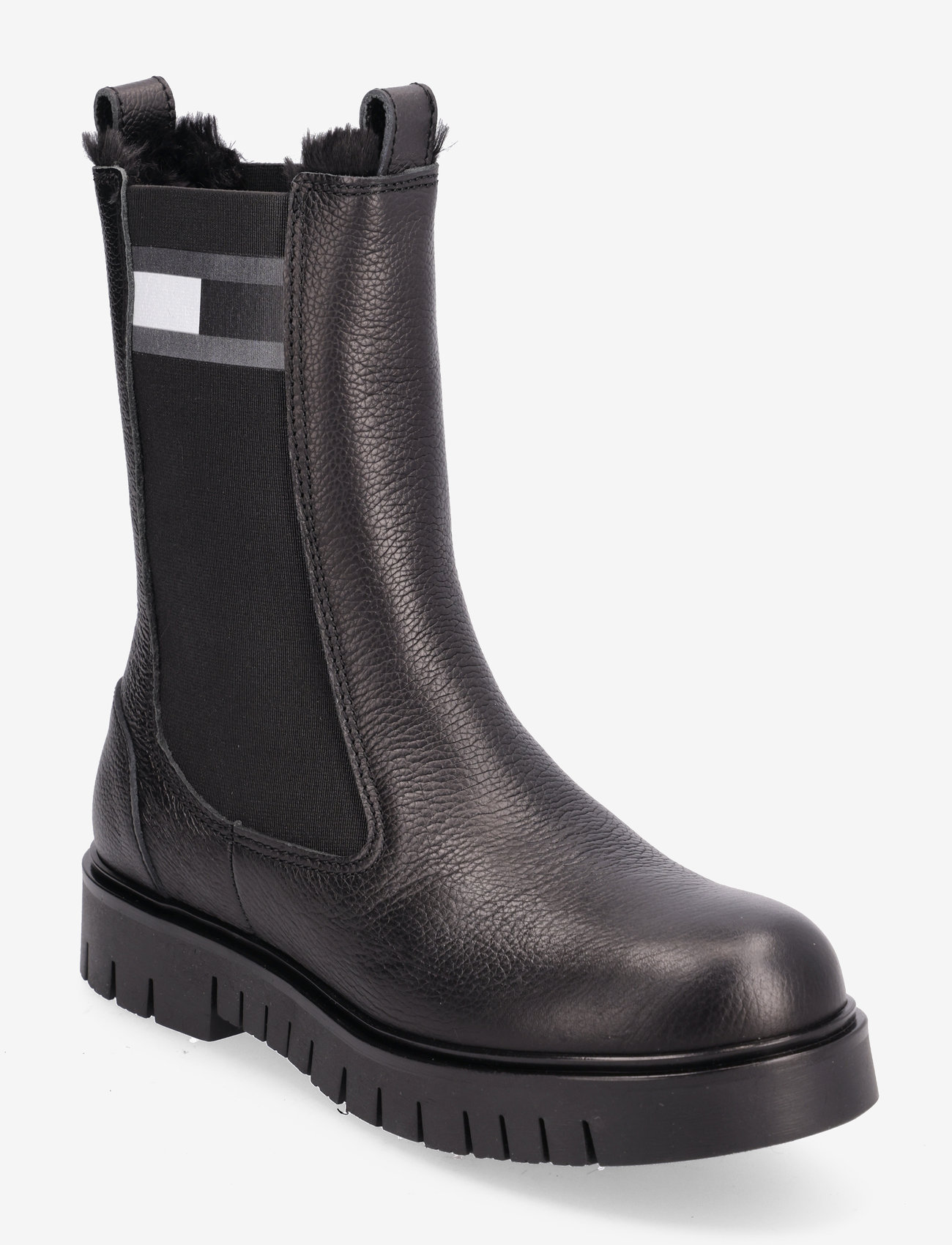 Tommy Hilfiger - TJW WARMLINED CHELSEA BOOT - chelsea boots - black - 0
