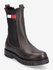 Tommy Hilfiger - TJW WARMLINED CHELSEA BOOT - chelsea boots - velvet brown - 0