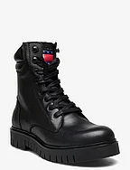 TJW LACE UP BOOT - BLACK