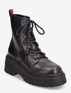 TJW LACE UP BOOT CHUNKY, Tommy Hilfiger