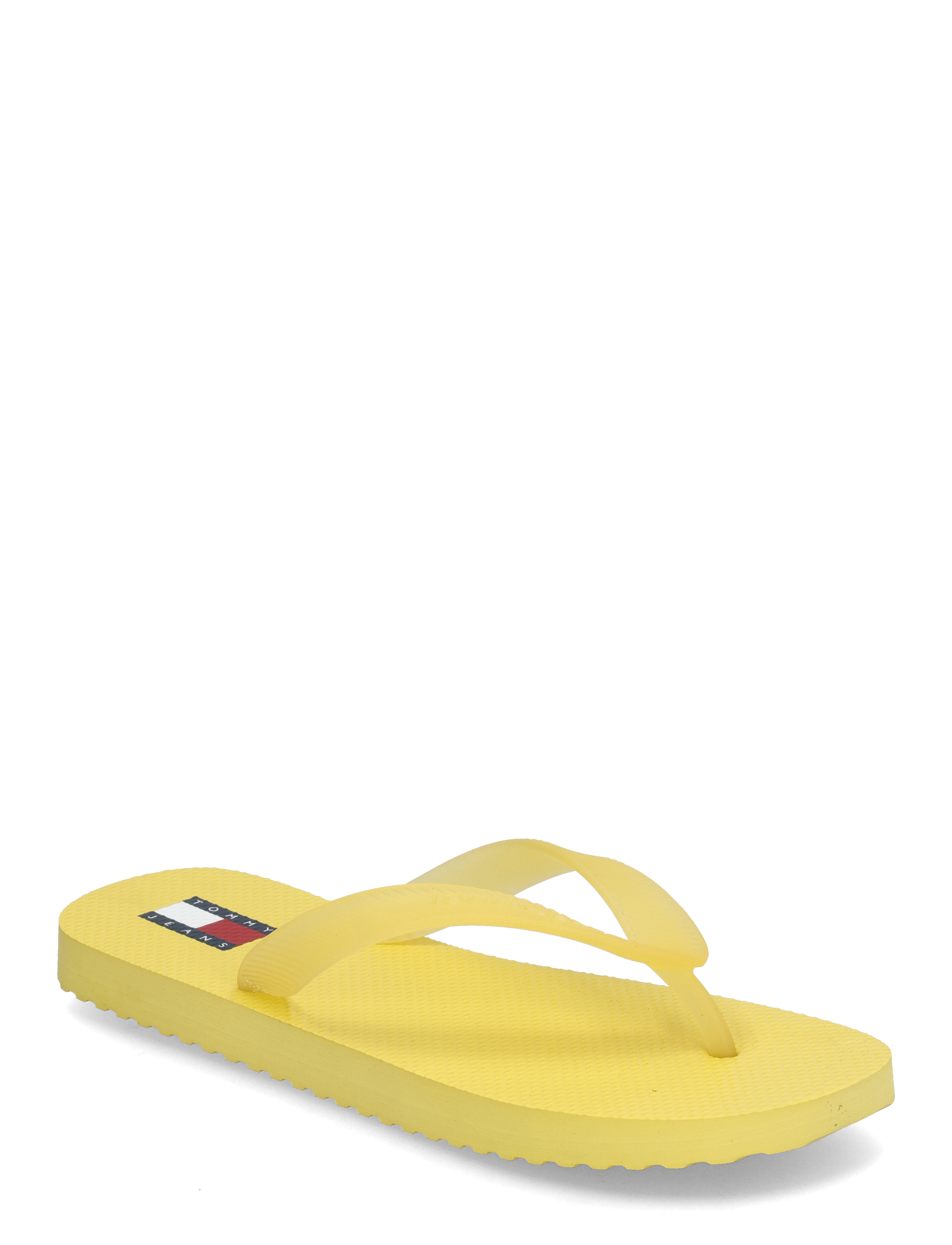 Tommy Hilfiger TJW LOGO FLIP FLOP - Plätud - YELLOW DAHLIA / yellow