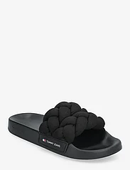 Tommy Hilfiger - TJW BRAIDED SLIDE - flat sandals - black - 0