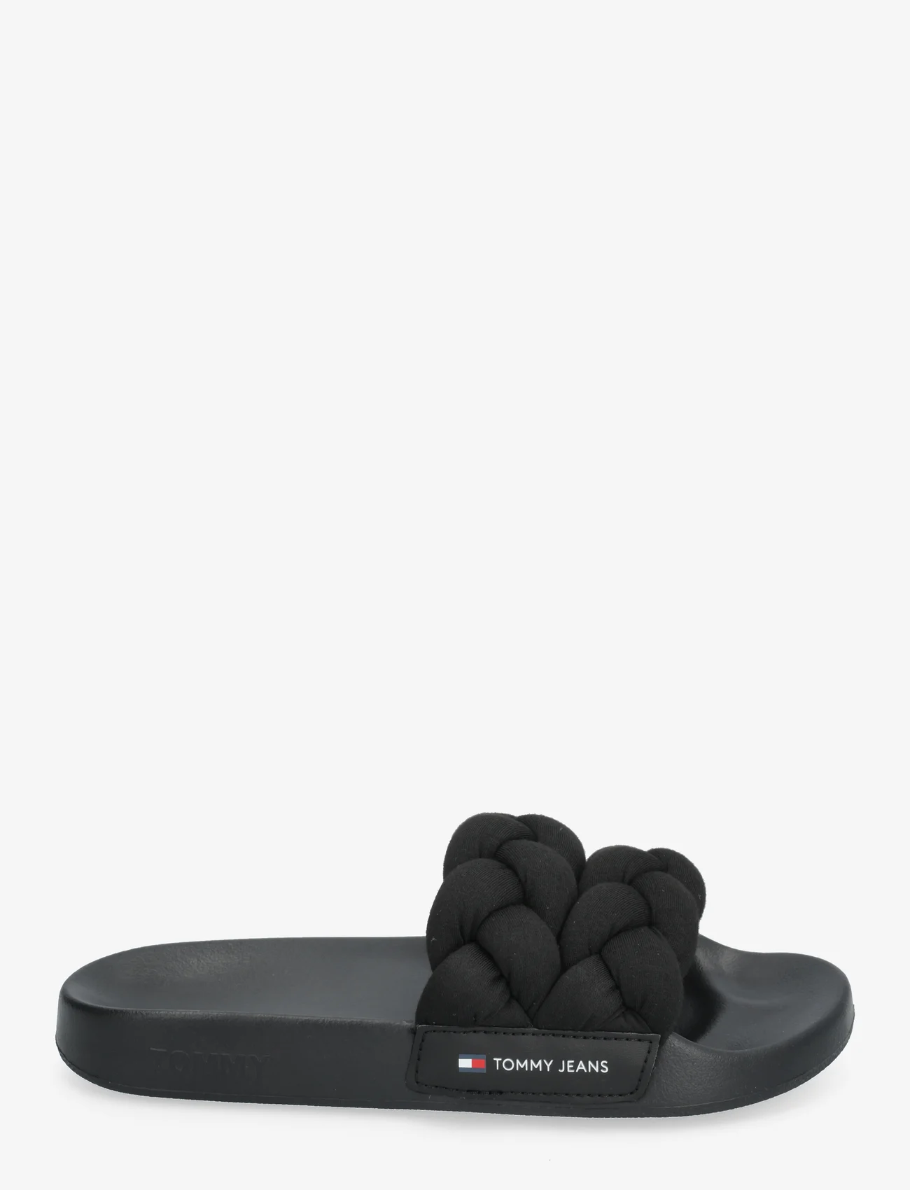 Tommy Hilfiger - TJW BRAIDED SLIDE - flat sandals - black - 1