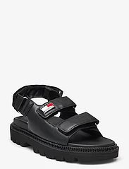 Tommy Hilfiger - TJW FANCY SANDAL - flat sandals - black - 0
