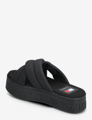 Tommy Hilfiger - TJW LETTERING FLATFORM SANDAL - platform sandals - black - 2