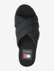 Tommy Hilfiger - TJW LETTERING FLATFORM SANDAL - platform sandals - black - 3
