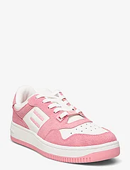 Tommy Hilfiger - TJW RETRO BASKET WASHED SUEDE - low top sneakers - tickled pink - 0