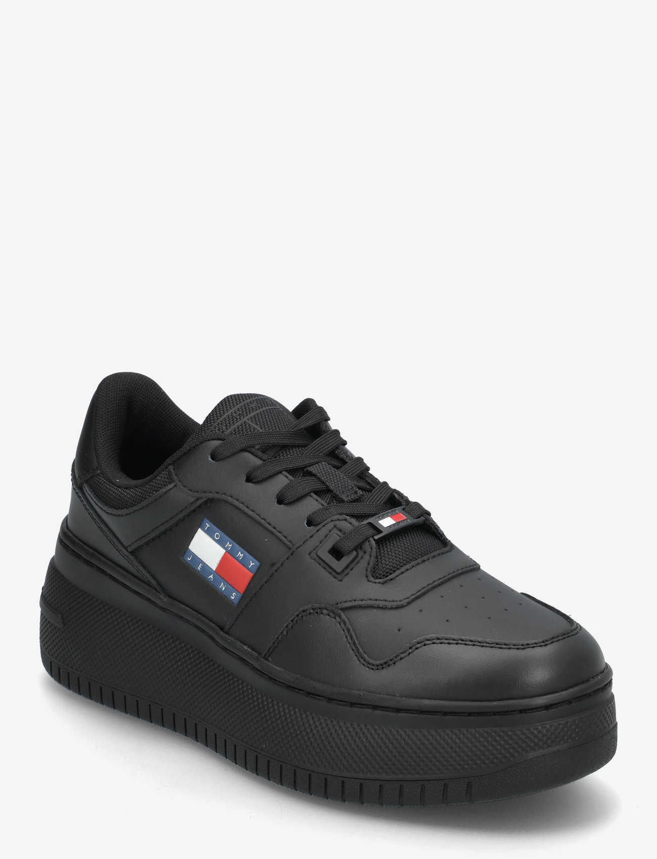 Tommy Hilfiger - TJW RETRO BASKET FLATFORM ESS - confirmation - triple black - 0