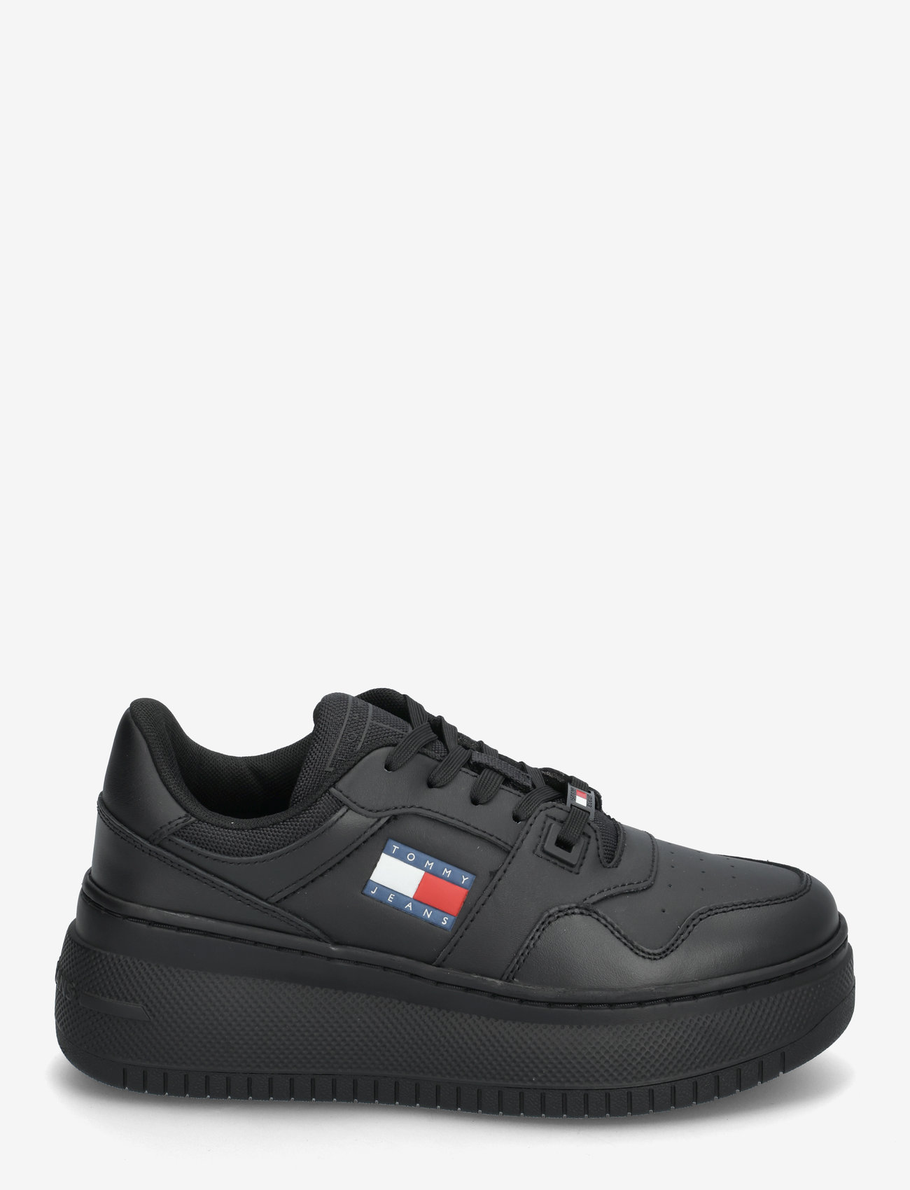 Tommy Hilfiger - TJW RETRO BASKET FLATFORM ESS - confirmation - triple black - 1