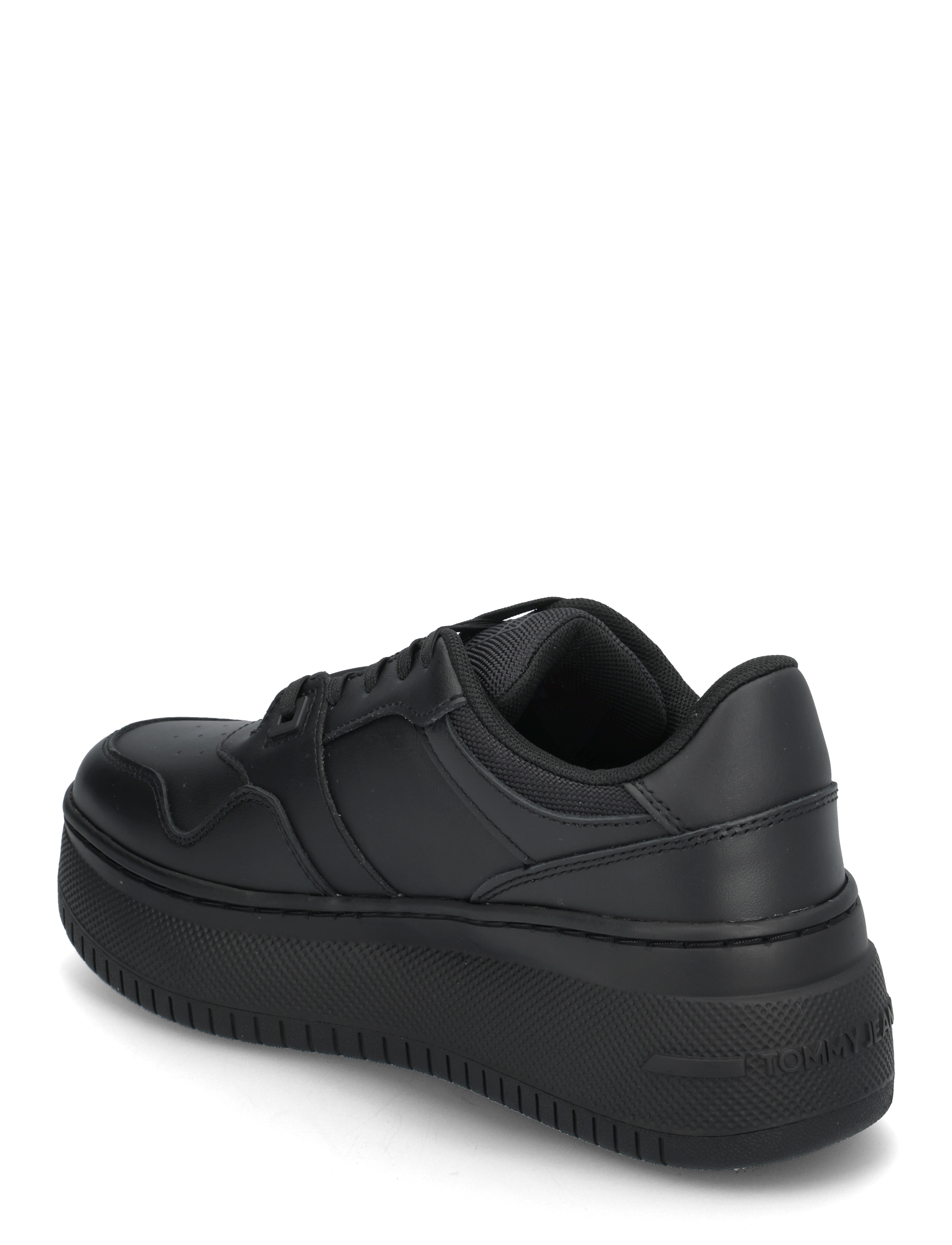 Tommy Hilfiger - TJW RETRO BASKET FLATFORM ESS - triple black - 2