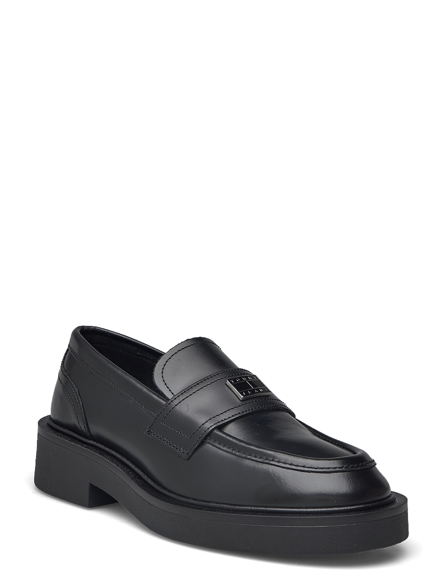 Tommy Hilfiger - TJW HARDWARE LOAFER ABRASIVATO - black - 0