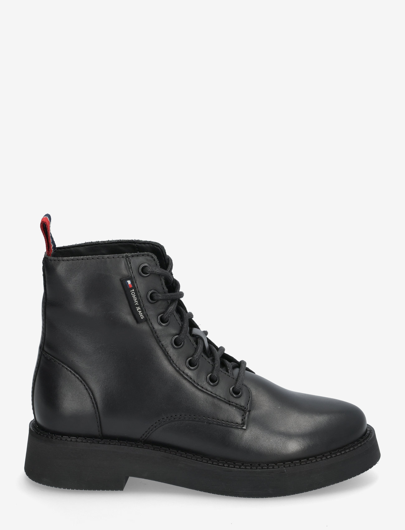 Tommy Hilfiger - TJW LACE UP FLAT BOOT - black - 1