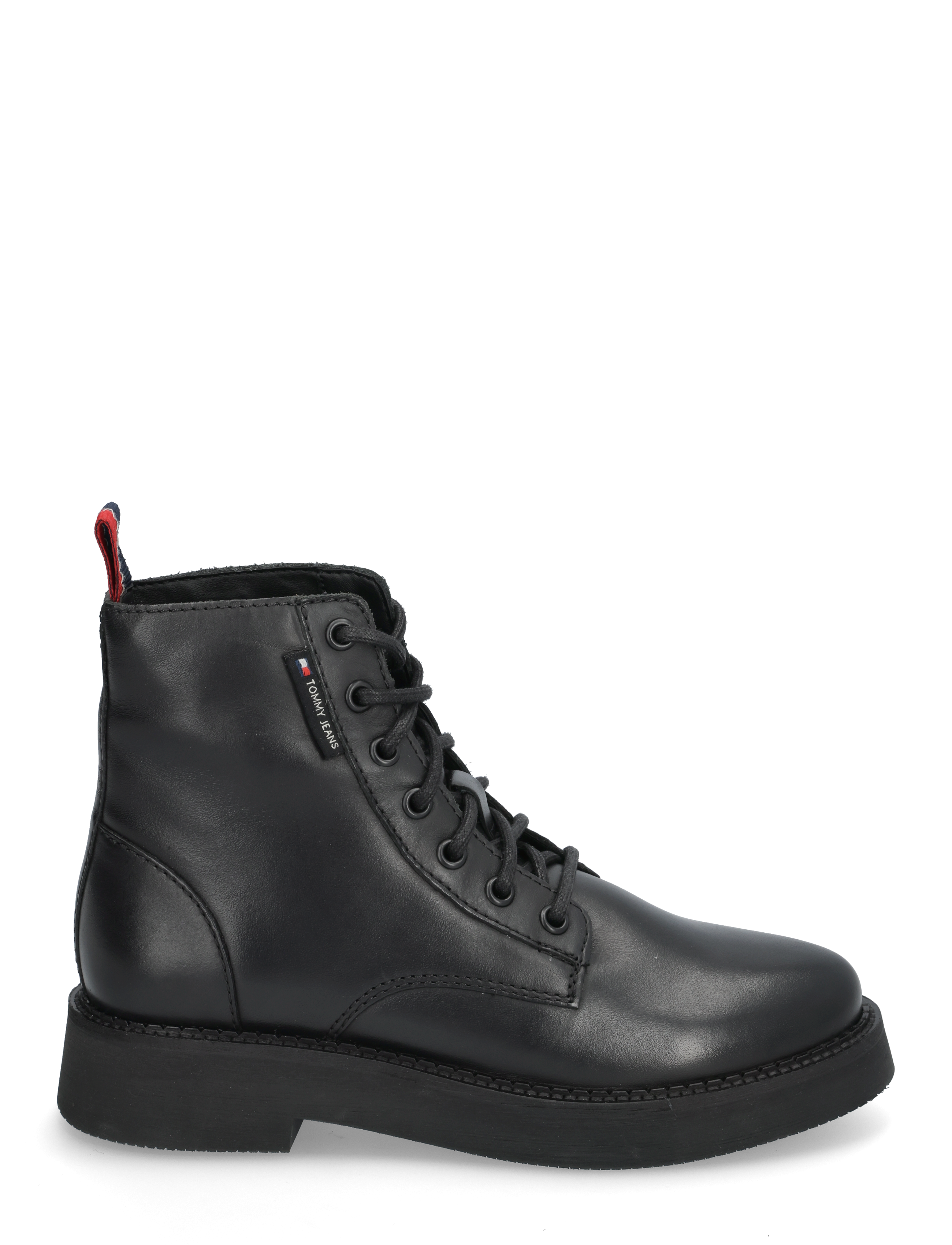 Tommy Hilfiger - TJW LACE UP FLAT BOOT - black - 1