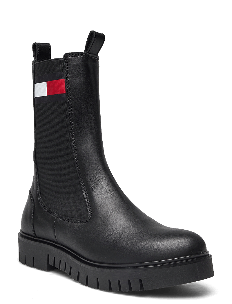 Hilfiger Damen Stiefel Tommy Hilfiger Stiefel Schwarz Sale Tommy