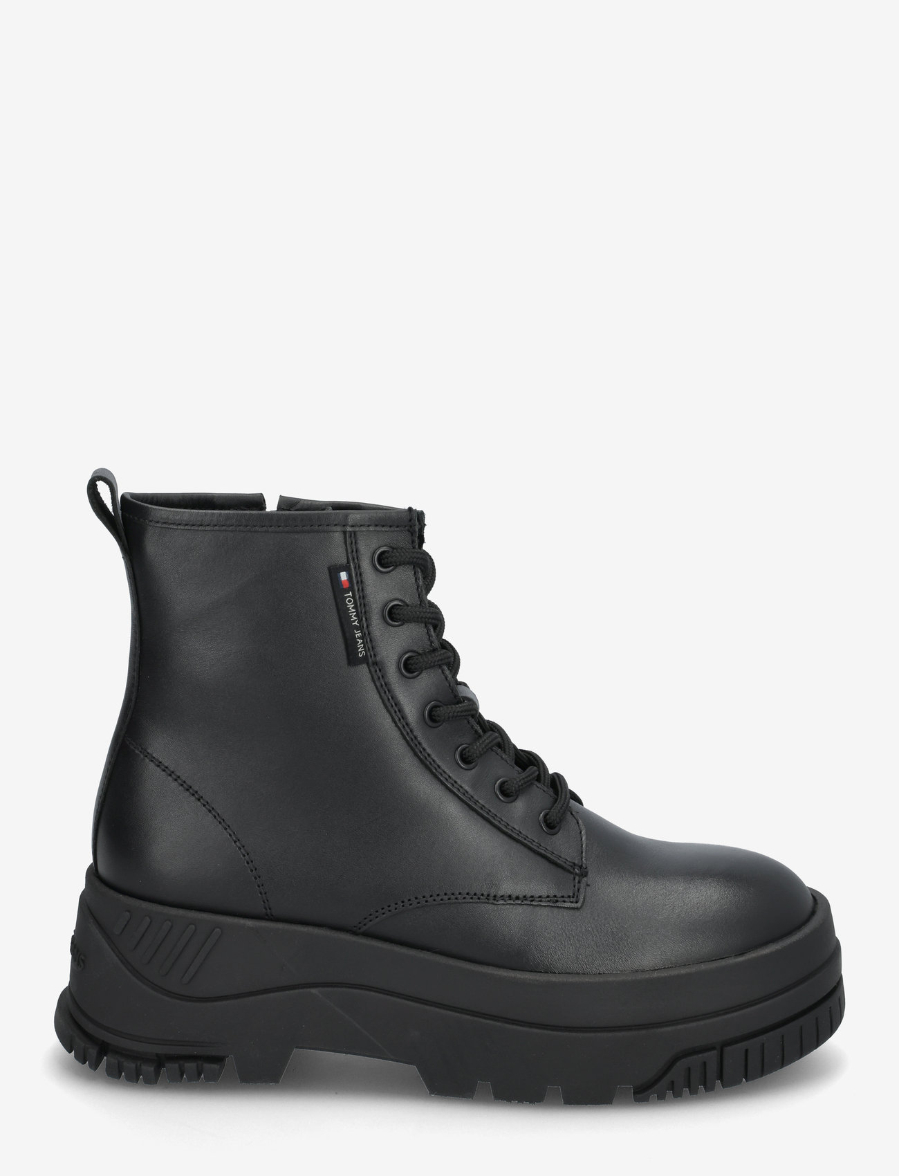 Tommy Hilfiger - TJW LACE UP FLATFORM BOOT - black - 1