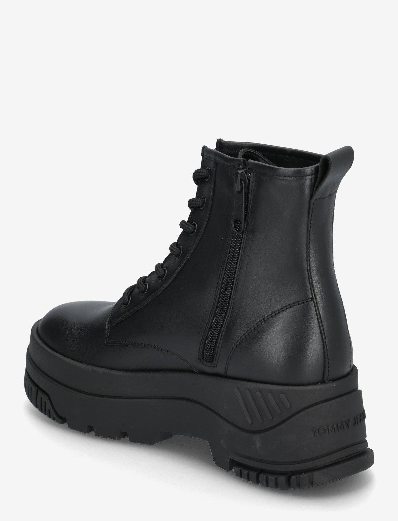Tommy Hilfiger - TJW LACE UP FLATFORM BOOT - black - 2
