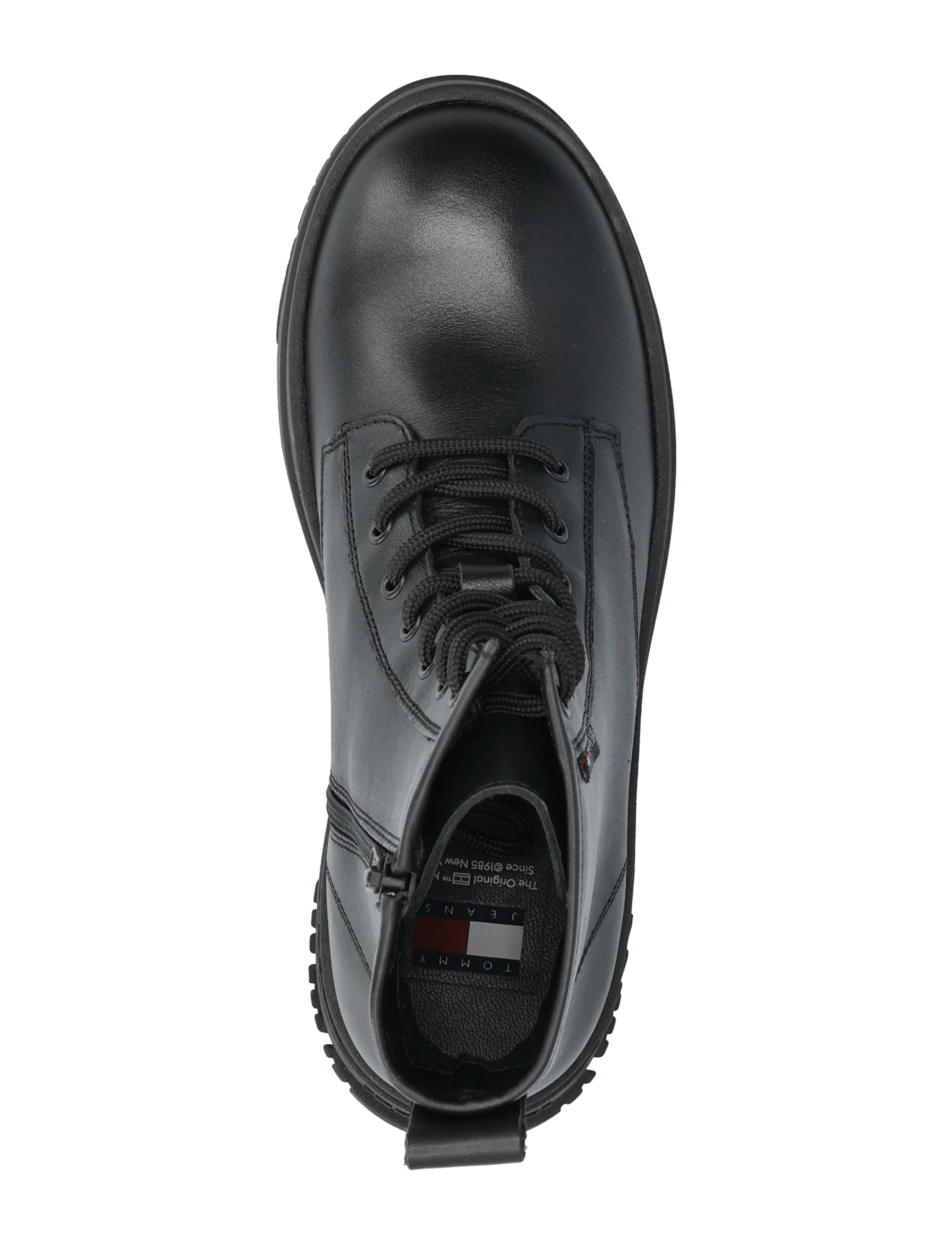 Tommy Hilfiger - TJW LACE UP FLATFORM BOOT - black - 3