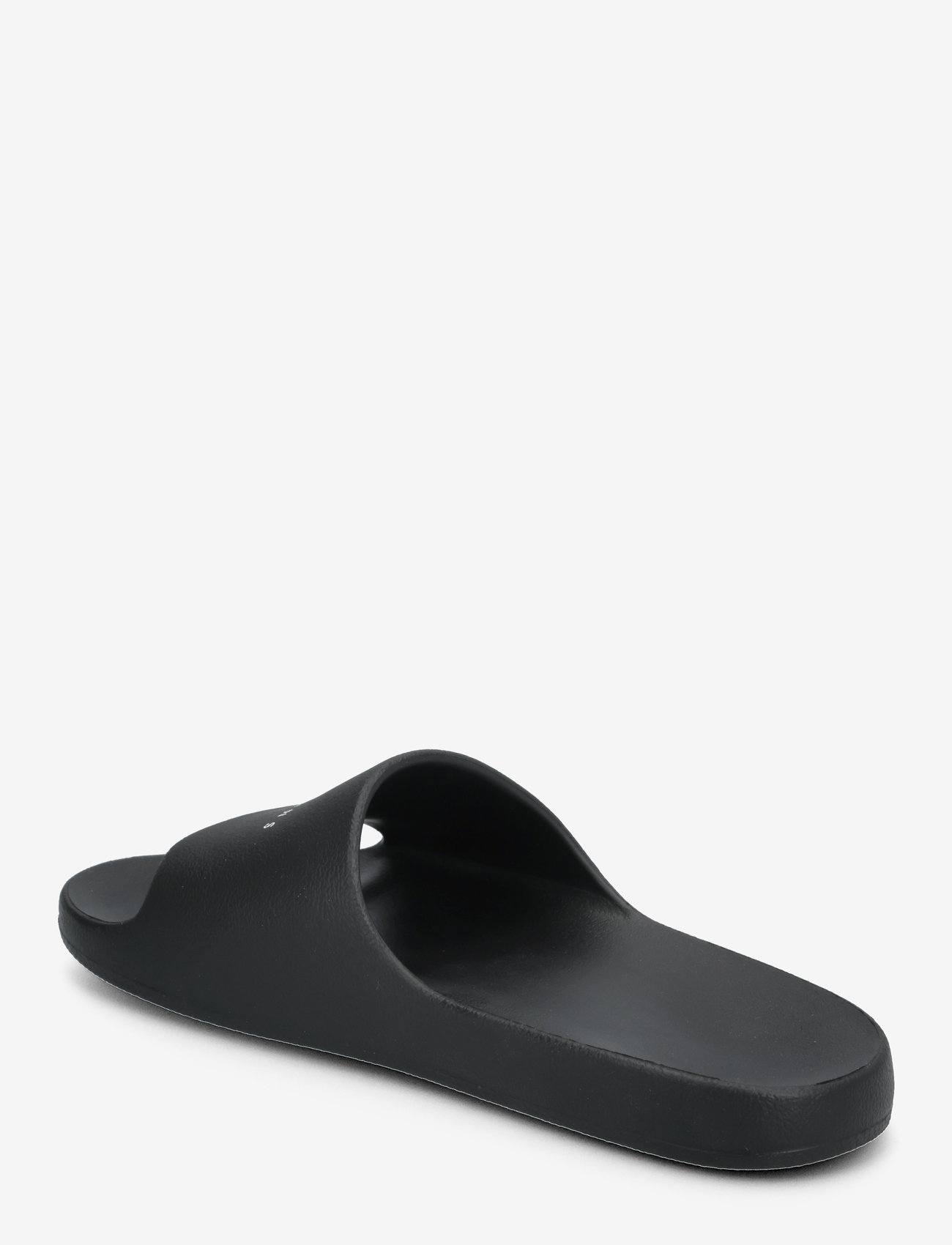 Tommy Hilfiger - TJW PRINTED PU POOL SLIDE - black - 2