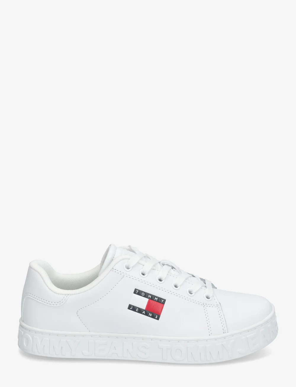 Tommy Hilfiger - TJW LOGO OUTSOLE SNEAKER ESS - konfirmatsioon - white - 1