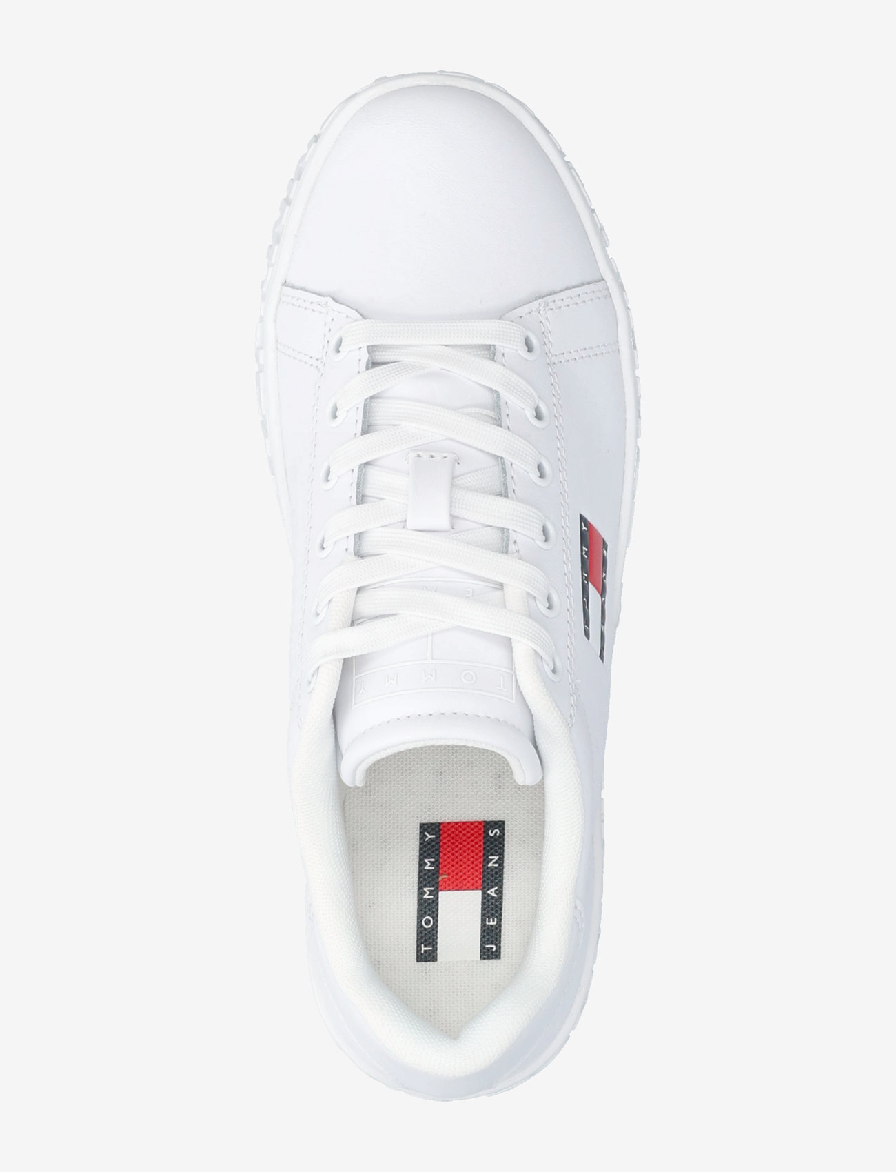 Tommy Hilfiger - TJW LOGO OUTSOLE SNEAKER ESS - konfirmationstøj - white - 3