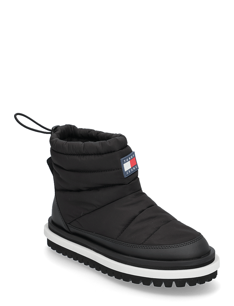 Tommy Hilfiger - TJW PADDED FLAT BOOT WL - talvesaapad - black - 0