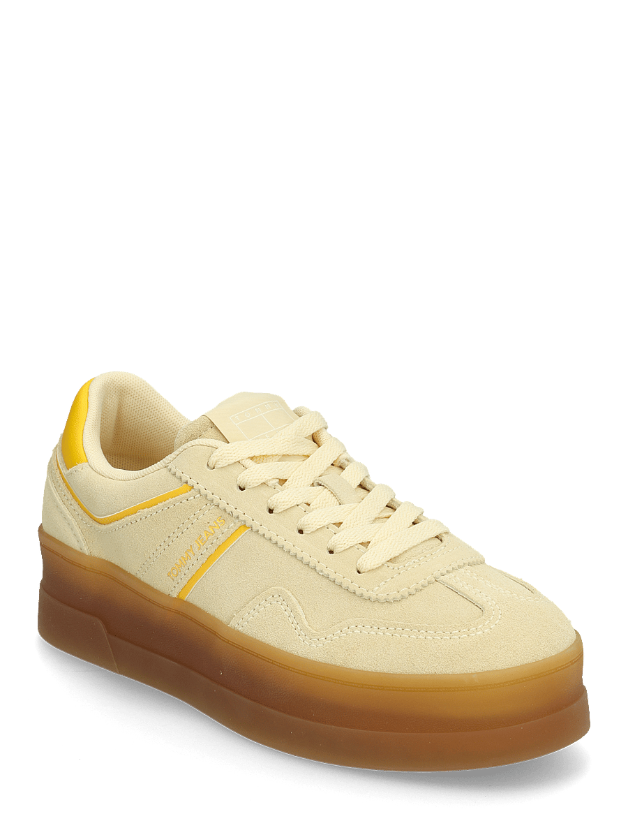 Tommy Hilfiger - THE GREENWICH FLATFORM SUEDE - frozen custard - 0