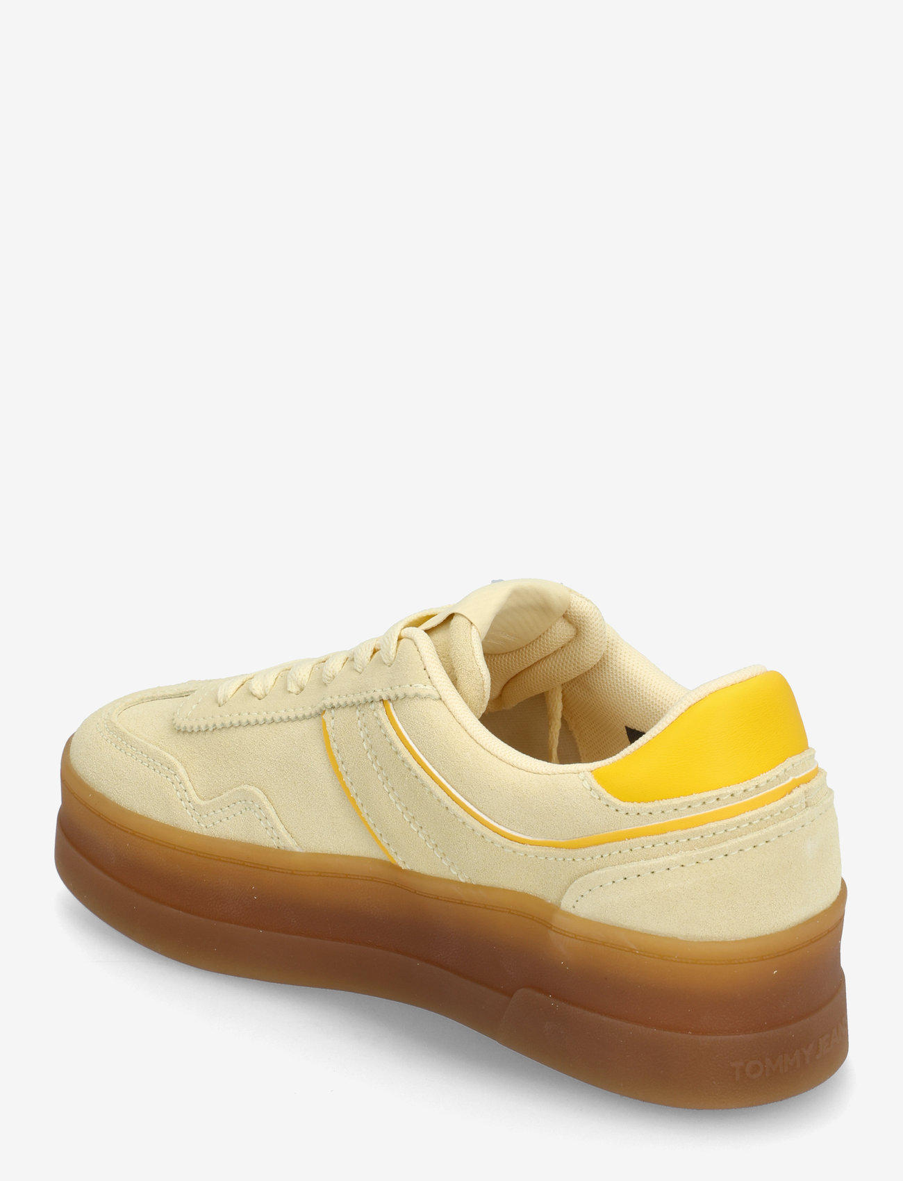 Tommy Hilfiger - THE GREENWICH FLATFORM SUEDE - låga sneakers - frozen custard - 2