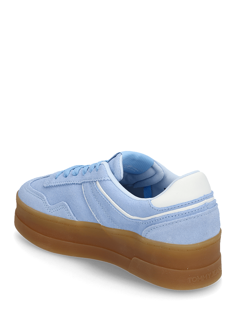 Tommy Hilfiger - THE GREENWICH FLATFORM SUEDE - niedrige sneakers - sugarplum blue - 2