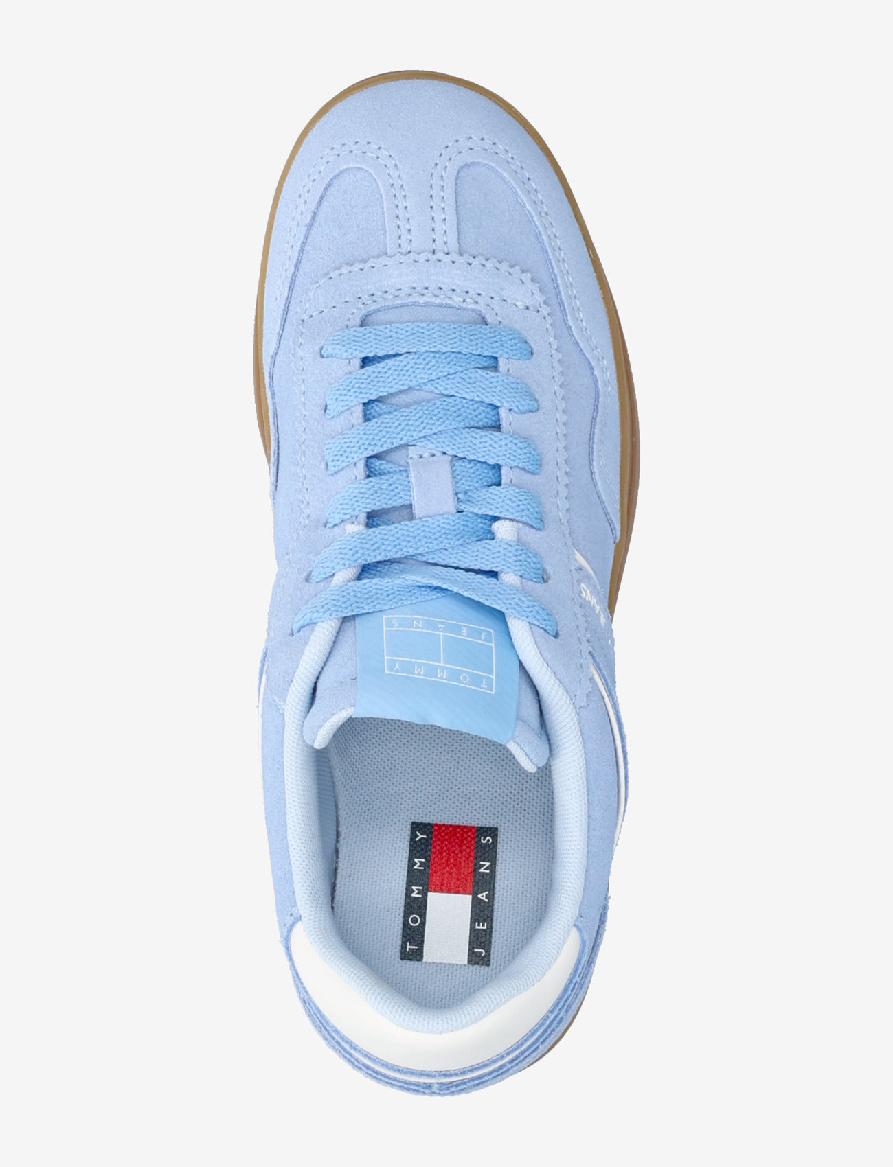 Tommy Hilfiger - THE GREENWICH FLATFORM SUEDE - niedrige sneakers - sugarplum blue - 3